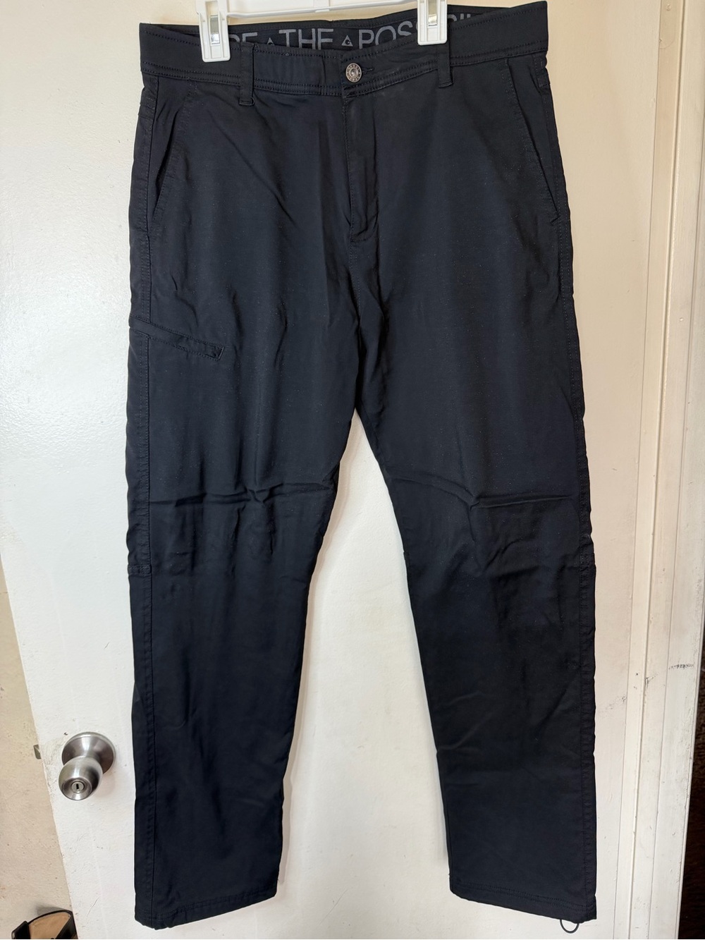 Gerry Men’s Outdoor Hiking Pants Black Stretch Nylon 32x34